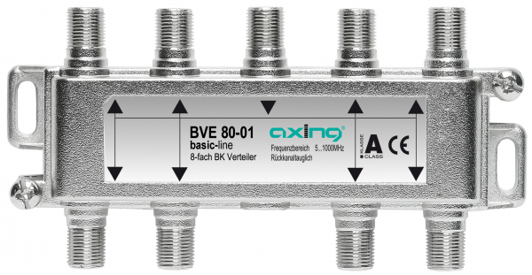 AXING BVE 80-01 8-fach Verteiler | 5…1006 MHz
