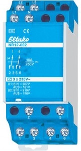 Eltako NR12-002-3X230V Netzüberwachungsrelais 2 Wechsler