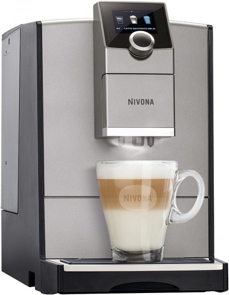 Nivona Kaffeevollautomat CafeRomatica NICR 795 Titan/Chrom