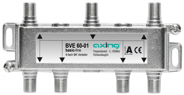 AXING BVE 60-01 6-fach Verteiler | 5…1006 MHz