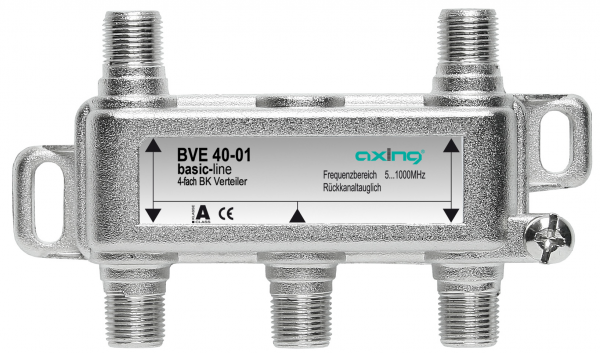 AXING BVE 40-01 4-fach Verteiler | 5…1006 MHz