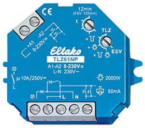 Eltako TLZ61NP-230V+UC,, Treppenlichtzeitschalter, Relais, Verteilungseinbau, Installationsmaterial