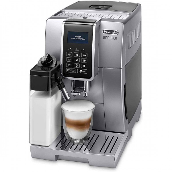 DeLonghi Dinamica ECAM 350.55.B Kaffeevollautomat mit Milchsystem