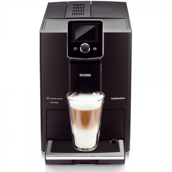 Nivona Kaffeevollautomat CafeRomatica NICR 820 Mattschwarz/Chrom